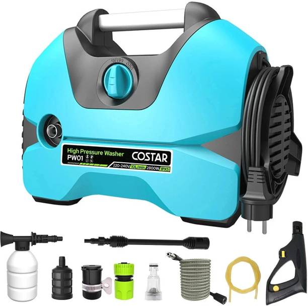 Costar Blue 150 Bars | 10L/Min Flow Rate | 15 Meters Cleaning Range | Portable Pressure Washer