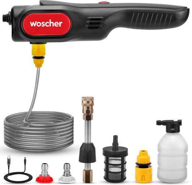 Woscher Portable Cordless High Pressure Washer Pump 330PSI,7500mAh Battery,156W,10L/Min Pressure Washer