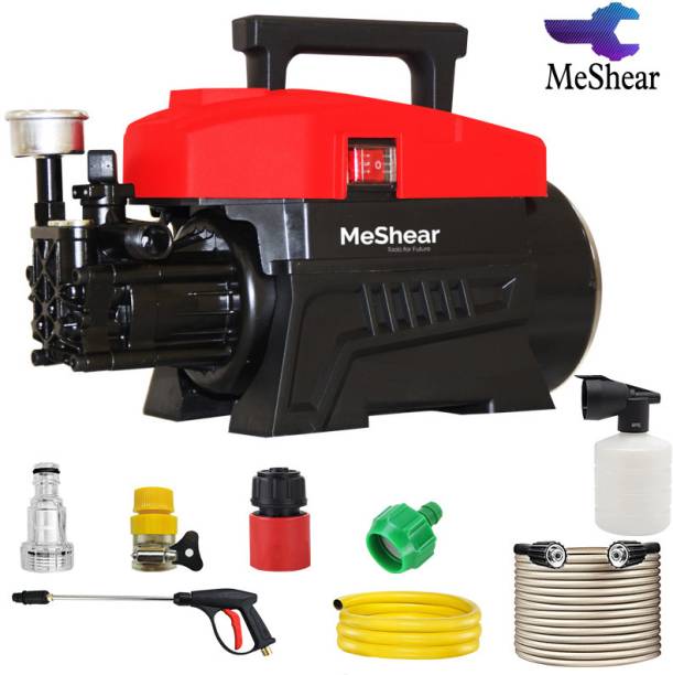 MeShear 2200W 180Bar 18M Hose pipe High with Foam Gun and Gunjet Pressure Washer