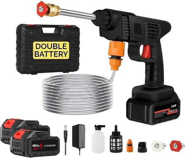 Rlstore 6 in1 Cordless Portable Pressure Washer Gun Pressure Washer