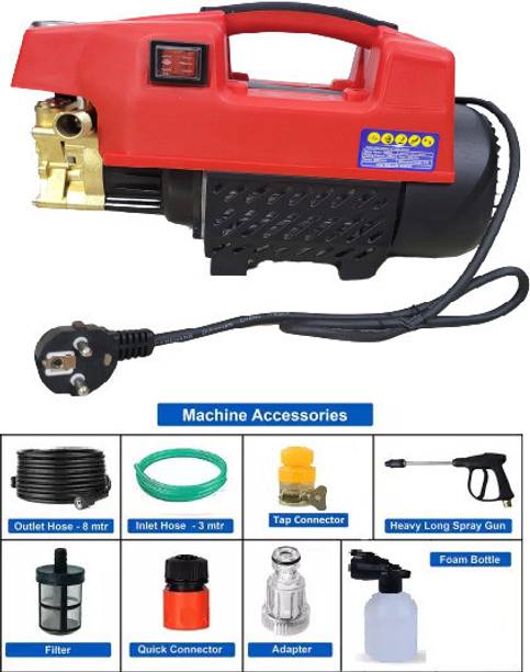 Nafeio High Pressure Washer 2800 Watts, 250 Bars, 8 Meters Outlet Hose Pressure Washer Pressure Washer