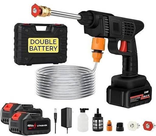 TCOZA Cordless Portable Pressure Washer 48V Double Battery 12000mah Pressure Washer Pressure Washer