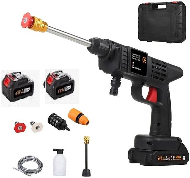 Windwarrior Pressure Washer Portable 48V Cordless Cleaning Gun with Rechargeable Battery Pressure Washer