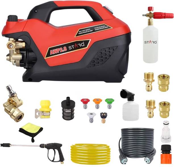 STARQ AWP2.8 Super Combo | 350 Bar 2800W |Pressure Adjustable|Red Pressure Washer