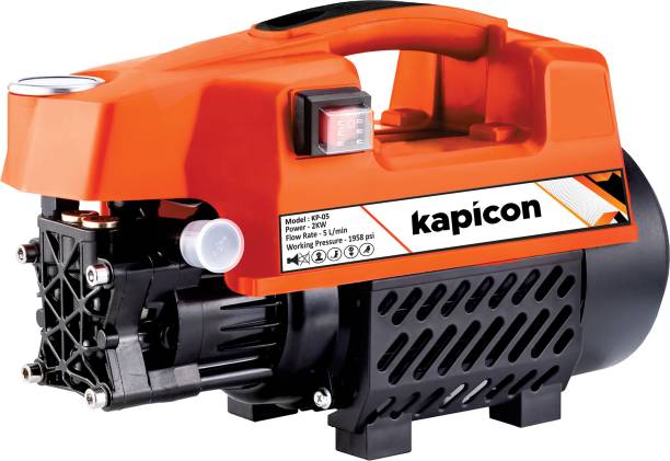 kapicon KP-5 Portable Car Cleaner Pump, 2 KW Motor with 1958.01 PSI Max Pressure Washer