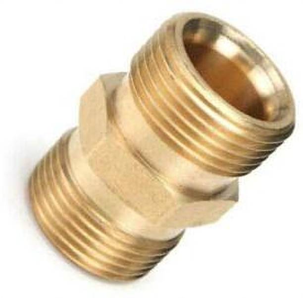 VIPARTH M22 Male Brass Connector for Extension of Washer Hose Pipe Spray Gun