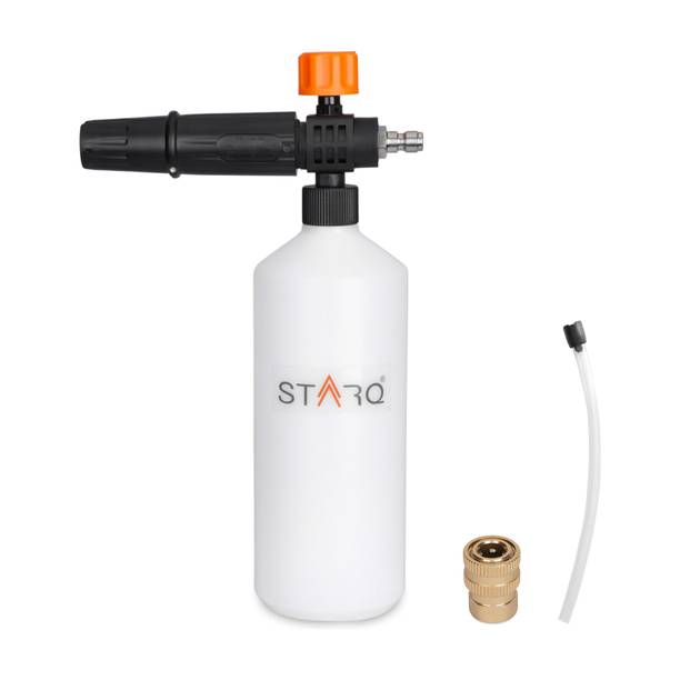 STARQ 1 Ltr Professional Snow Foam Lance/Canon Blaster with 1/4" Quick Adaptor Spray Gun