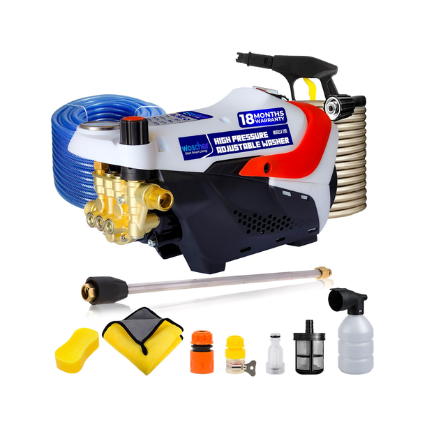 Woscher 280 Waterpro 2200 Watts Car Washer High Pressure Pump Machine,150 Bars, 8L/ Min Pressure Washer
