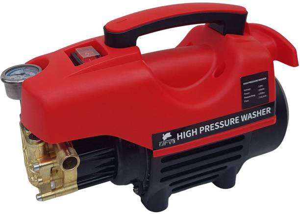 NIRVA 2000W High Power Pump 145Bar Portable Cleaning Machine With Accessories Car Pressure Washer