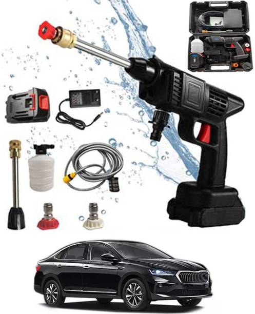 KAJRI 24V/5 Meter Hose/Portable Water Pressure Gun(Car/Home)-243_A Pressure Washer