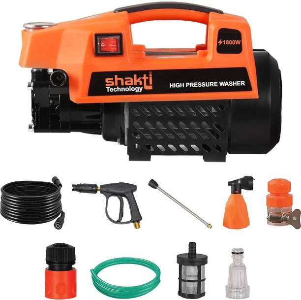 shakti Technology S3 High Machine 1800 Watts and 120 Bar Pressure Washer