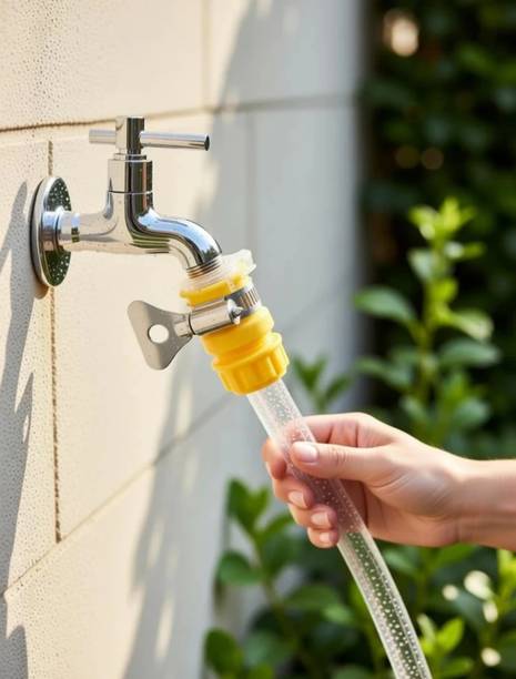PEA--F---VIBE PEACEFULLVIBE Universal Tap Connector for Hose | Plastic & Steel Clamp Pressure Washer
