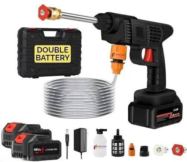 CITYLIGHTE Cordless Portable Wireless Pressure Washer Gun 48V 12000mah High Pressure Pressure Washer