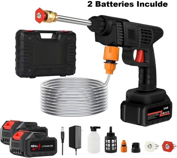 BOLPOK 48V POWERD Car Pressure Washer Gun, Ultra High Pressure washer Pressure Washer