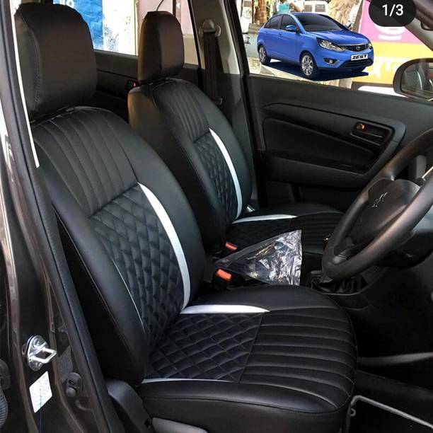AutoSafe Leather Car Seat Cover For Tata Zest