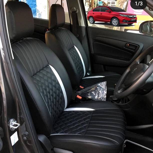 AutoSafe Leather Car Seat Cover For Honda Amaze
