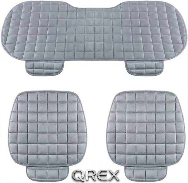 QREX Velvet Car Seat Cover For Datsun, Force, Ford, Hyundai, Jeep, Kia, Mahindra, Maruti, Skoda, Tata Car Seat Cover For Universal