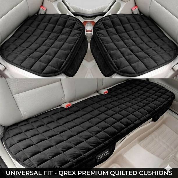 QREX Velvet Car Seat Cover For Audi, BMW, Honda, Hyundai, Isuzu, Jeep, Kia, Mahindra, Maruti, Skoda, Tata, Universal For Car Velvet Car Seat Cover For Universal For Car Universal For Car
