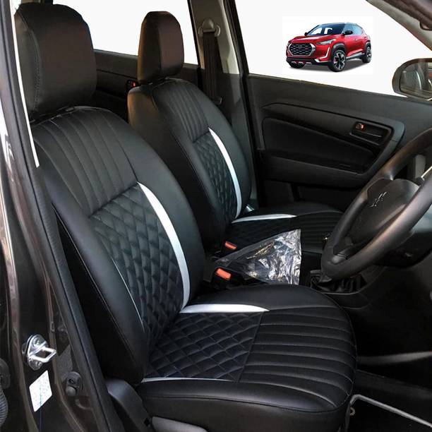 AutoSafe PU Leather Car Seat Cover For Nissan Magnite