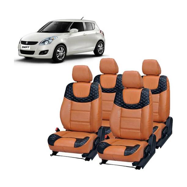 Luxury Premium Leatherette Car Seat Cover For Maruti Swift