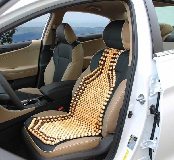 Fiable Wooden Car Seat Cover For Mahindra, Honda, Hyundai, Tata, Chevrolet Tigor, Bolero, Etios Cross, New Scorpio, i20