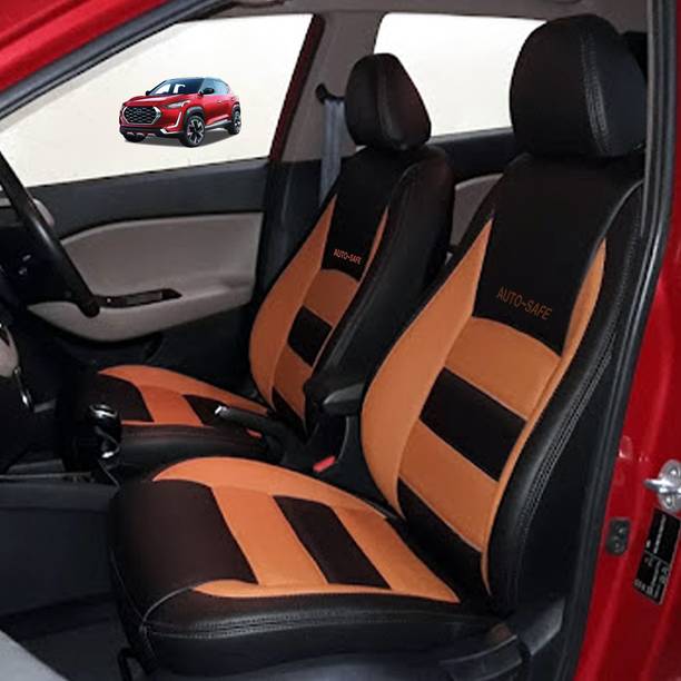 AutoSafe PU Leather Car Seat Cover For Nissan Magnite