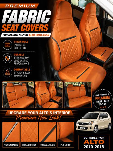 srq Leather Car Seat Cover For Maruti Alto 800 & Alto k10(2010-2018)