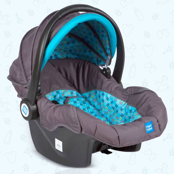 MeeMee Carry Cot with Thick Cushioned & Head Support Baby Car Seat