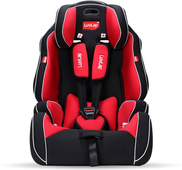 LuvLap Premier Car Seat for Baby/Kids with height adjustable Headrest, 15 M to 12 Yr Baby Car Seat