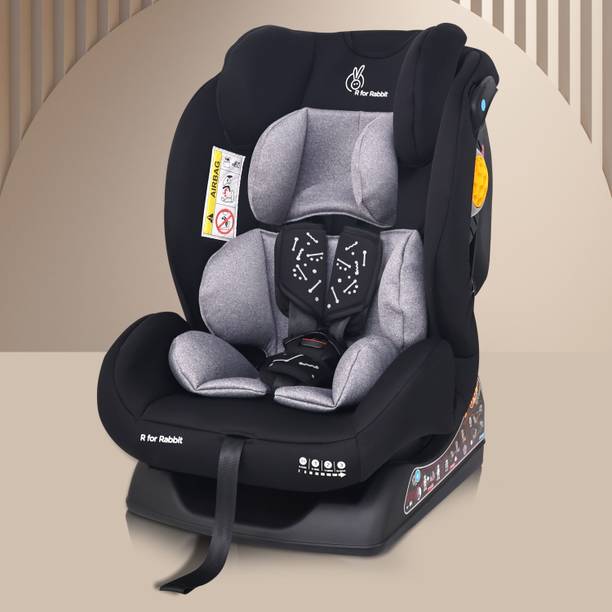 R for Rabbit Jack N Jill NXG with Adjustable Headrest and Anti Side Impact (0-12) Years Baby Car Seat