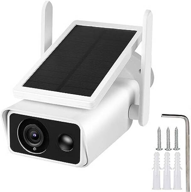 LionBolt HD WiFi Dash Cam with Solar Panel Survellance Outdoor Camera Built in Microphone One Way Alarm