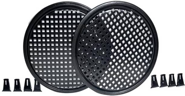 oshix 12 Inch Heavy Metal Subwoofer Speaker Grill Cover | Universal Fit | Pack Of 2 Car Speaker Grill