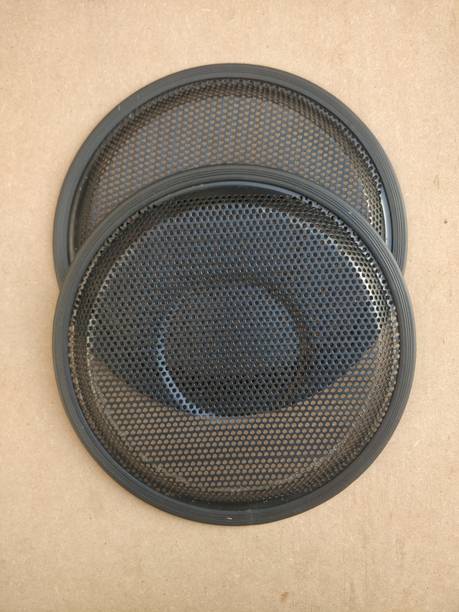 oshix 12 Inch Metal Speaker Grill Cover (Pack of 2) | Heavy Duty Protection Car Speaker Grill