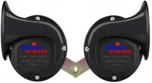 Daz Cam Brand Horn For Universal For Bike, Car, Bus, Trucks(One Pair) Brand Horn For Universal For Bike, Car, Bus, Trucks(One Pair) Tweeter Car Speaker