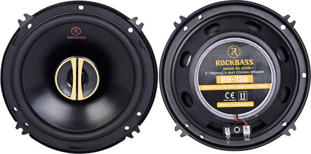 rockbass Rockbass 6 Inch 2 Way Coaxial Car Speaker | Coaxial Car Speaker RB-126 Coaxial Car Speaker