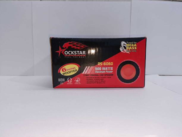 Rockstar RS-6060 CAR WOOFER IN 6 INCHES SIZE Coaxial Car Speaker
