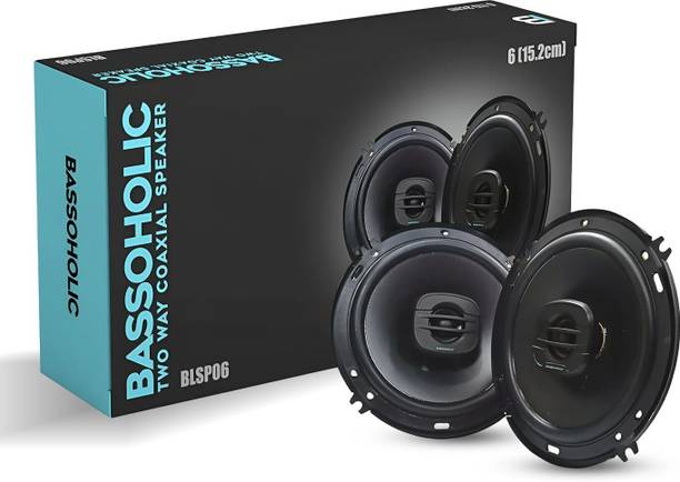BASSOHOLIC Two Way 6 Inches High Bass BLSP06 Coaxial Car Speaker