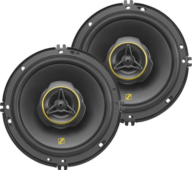 ZESSQAA 6 Inch 2-Way Coaxial Car Speakers | Dual Voice Coil | Door Mount | Pair ZQ-601SPK Coaxial Car Speaker