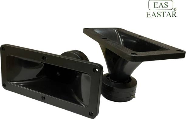 Eastar 2pc Linus Tweeter for Car & Home Amplifier Max Power 150W Glossy (Pack of 2) Ea star NHP-4000 Glossy Neodymium Tweeter Tweeter Car Speaker