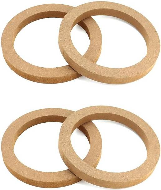 exinno 6.5" Speaker Rings MDF Set of 4pc MDF_Ring_6.5_inch Coaxial Car Speaker