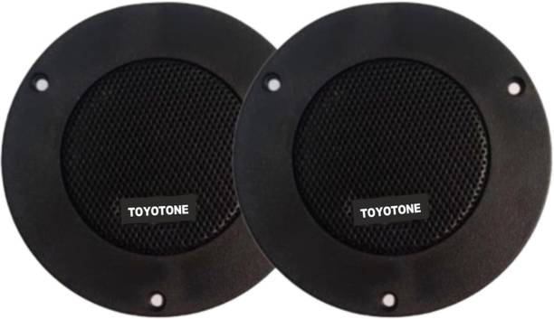 TOYOTONE High Power Tweeters – 75W RMS / 300W Max – 4/8 Ohms – For Car & Home Audio TT106(Pack Of 2) Piezoelectric Tweeter Car Speaker