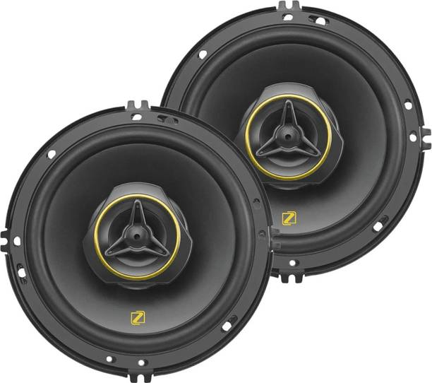 ZESSQAA ZQ-602 6 Inch 2-Way Coaxial Car Speakers, 380W High Bass, Dual Voice Coil ZQ-601SPK Coaxial Car Speaker