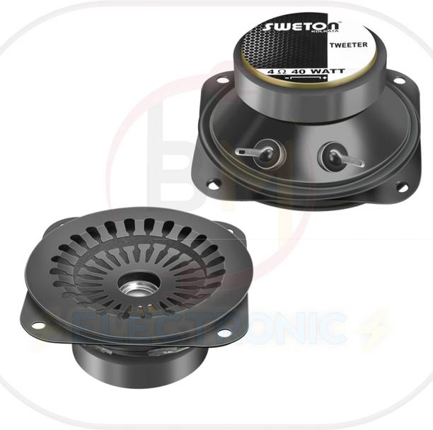 BM ELECTRONIC BME Sweeton 3inch 40Watt Tweeter Speaker.Balck (1pc) ST -3"/4W Tweeter Car Speaker