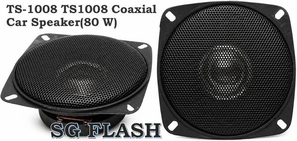 SG Flash TS1008 QUALITY TS1008 Coaxial Car Speaker (80 W) Tweeter Car Speaker