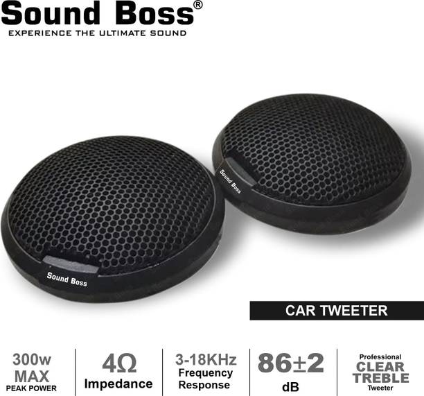 Sound Boss SB-TW-SS020 SB-TW-SS020 300W MAX Tweeter Car Speaker