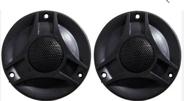 SixOhms 3 Inch Dome Tweeter Speaker 150W High Power 40Hz–20kHz Wide Frequency Loud Clear Sound for Car Auto Rickshaw DJ Sound System Pack of 2 Tweeter Car Speaker