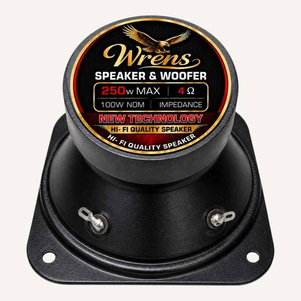 WRENS Professional 4 Inch Tweeter Driver Speaker | Clear Vocal & Treble Performance CL_09 Tweeter Car Speaker