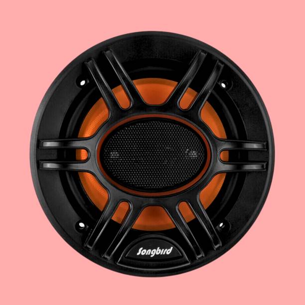 songbird 4 Inch 400W Max Door Tweeter 2 Piece Speaker in Box with Grill and Jaali A42-SB-B460S Coaxial Car Speaker
