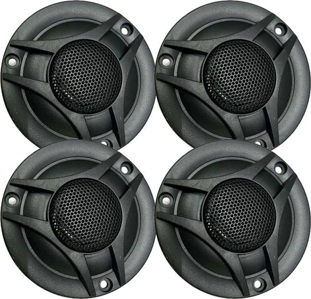 TOYOTONE 3 Inch High Power Dome Tweeter for Car & Home Music Treble Diaphragm (Pack of 4) TT102B Tweeter Car Speaker