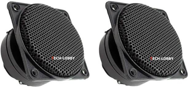 TradeZ Piezo 106 TL-M106 Piezo Car Tweeters – 600W, Universal Fit, Black – Set of 2 Tweeter Car Speaker
